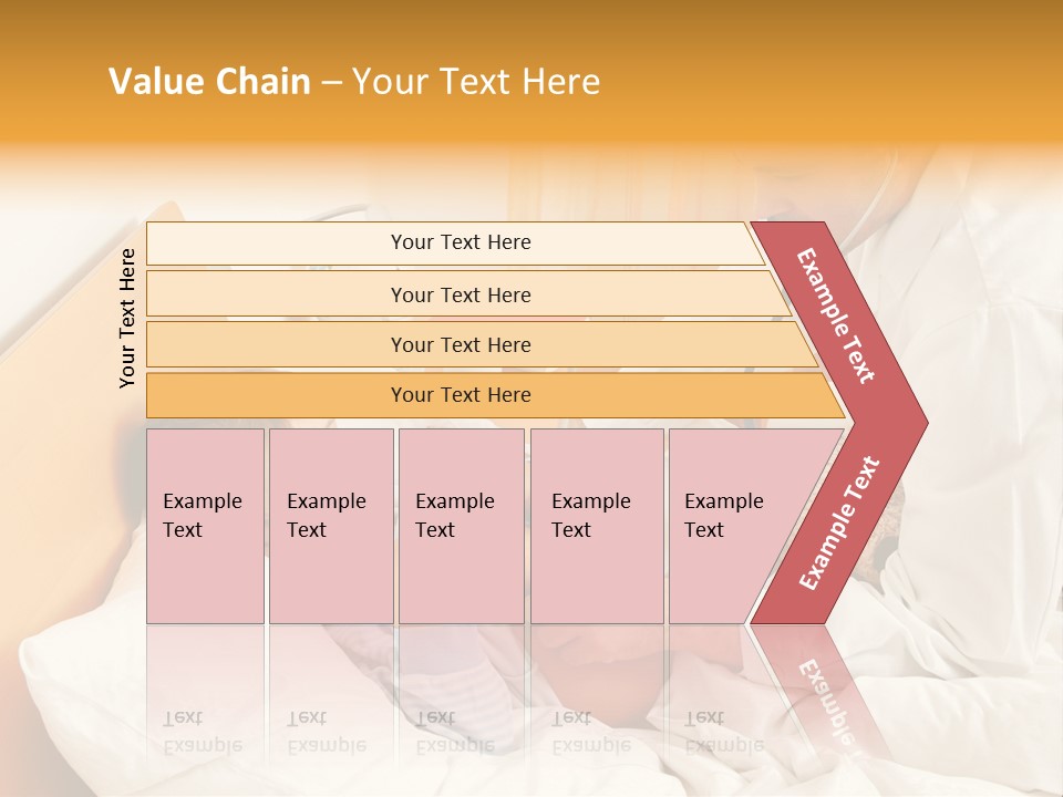 A Young Boy Laying In A Bed With A Doctor Next To Him PowerPoint Template