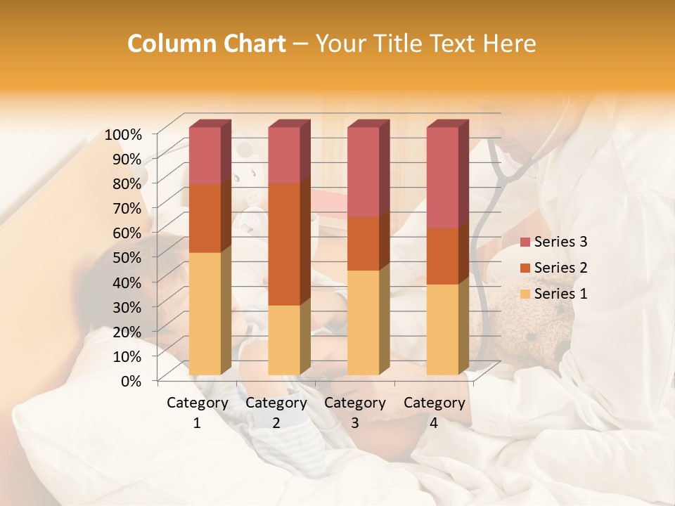 A Young Boy Laying In A Bed With A Doctor Next To Him PowerPoint Template