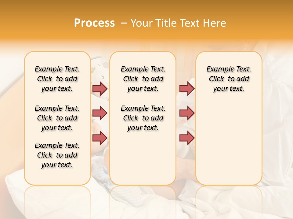 A Young Boy Laying In A Bed With A Doctor Next To Him PowerPoint Template