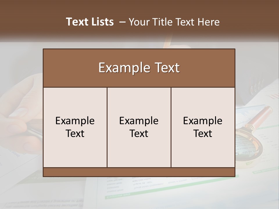 A Person Is Using A Calculator On A Desk PowerPoint Template