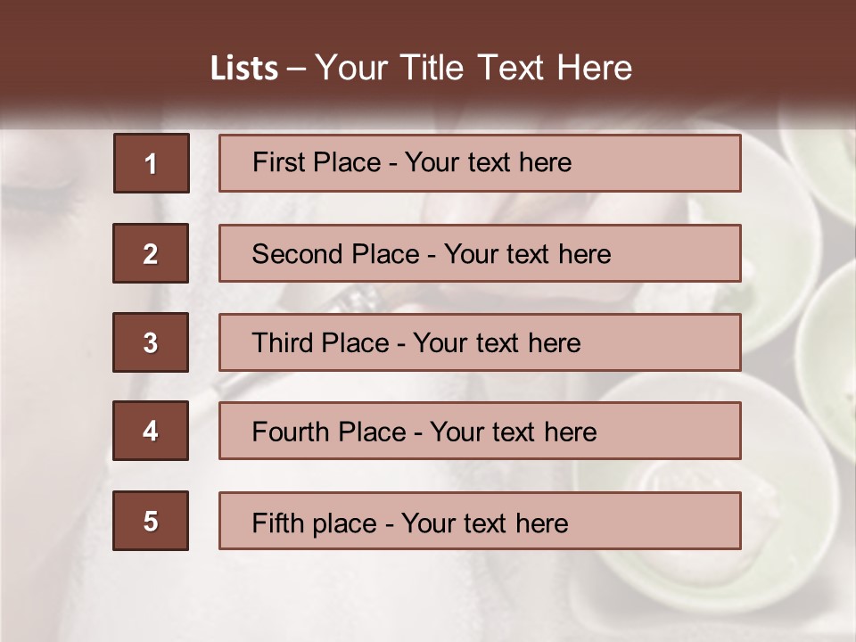 A Woman Getting A Facial Massage From A Spa Worker PowerPoint Template