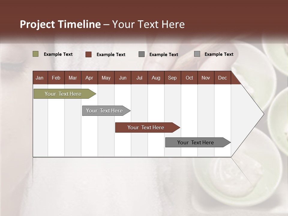A Woman Getting A Facial Massage From A Spa Worker PowerPoint Template