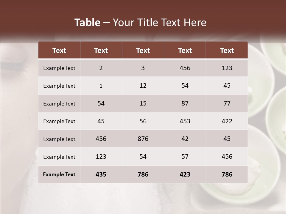 A Woman Getting A Facial Massage From A Spa Worker PowerPoint Template