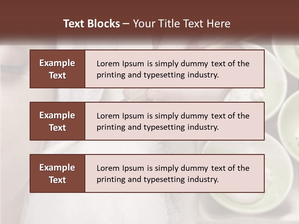 A Woman Getting A Facial Massage From A Spa Worker PowerPoint Template