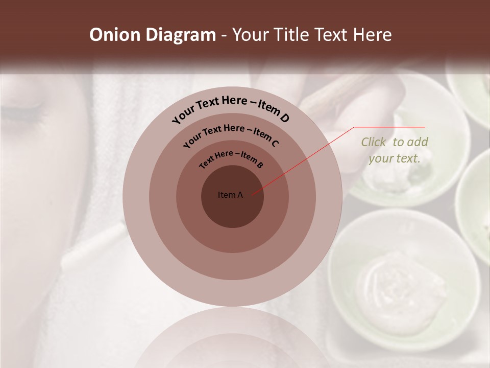 A Woman Getting A Facial Massage From A Spa Worker PowerPoint Template