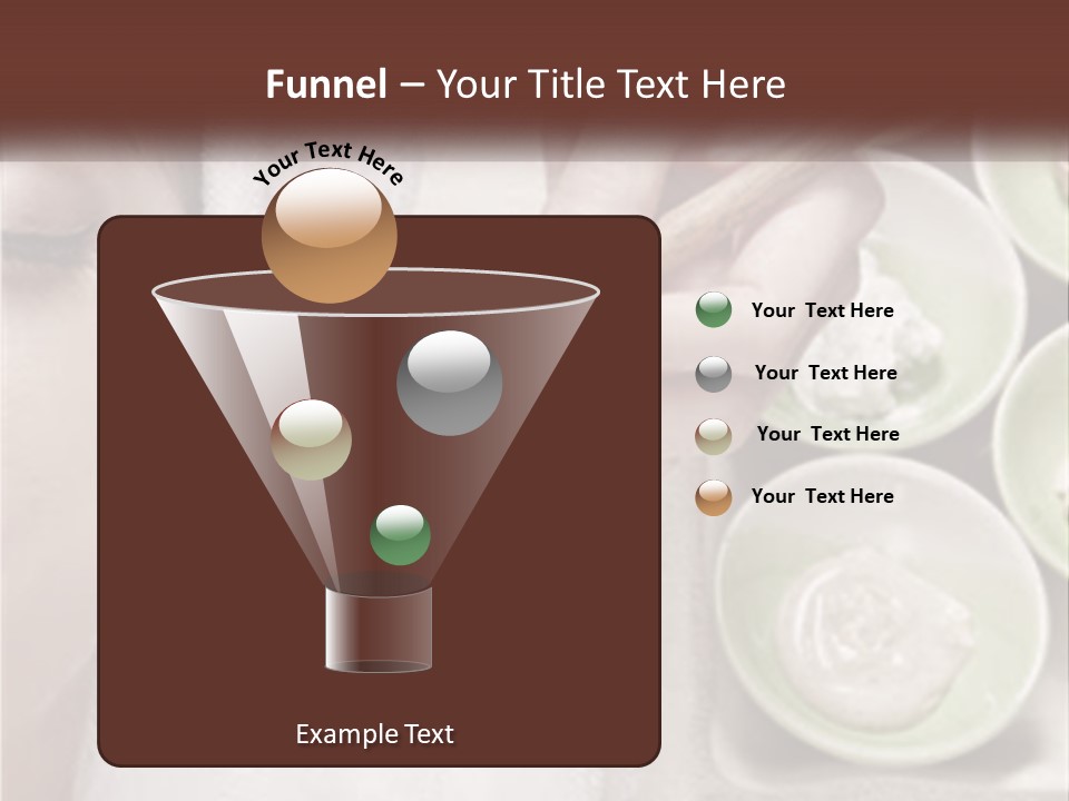 A Woman Getting A Facial Massage From A Spa Worker PowerPoint Template