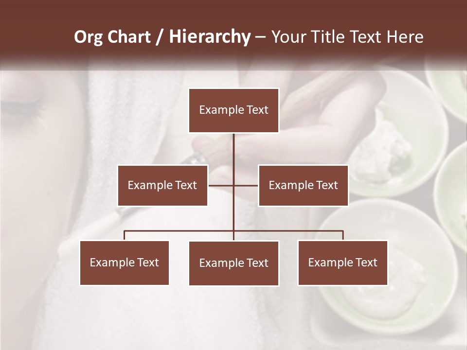 A Woman Getting A Facial Massage From A Spa Worker PowerPoint Template