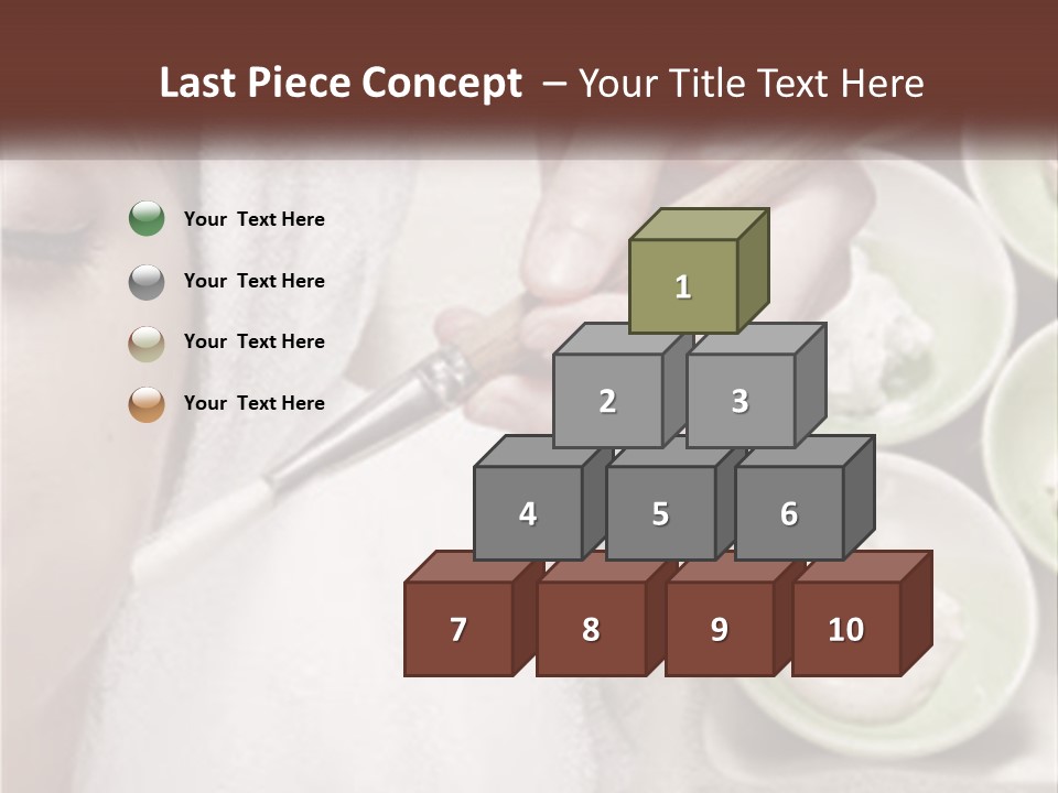 A Woman Getting A Facial Massage From A Spa Worker PowerPoint Template