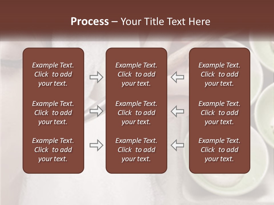 A Woman Getting A Facial Massage From A Spa Worker PowerPoint Template