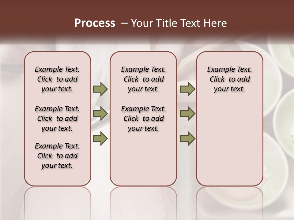 A Woman Getting A Facial Massage From A Spa Worker PowerPoint Template