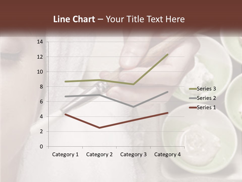 A Woman Getting A Facial Massage From A Spa Worker PowerPoint Template