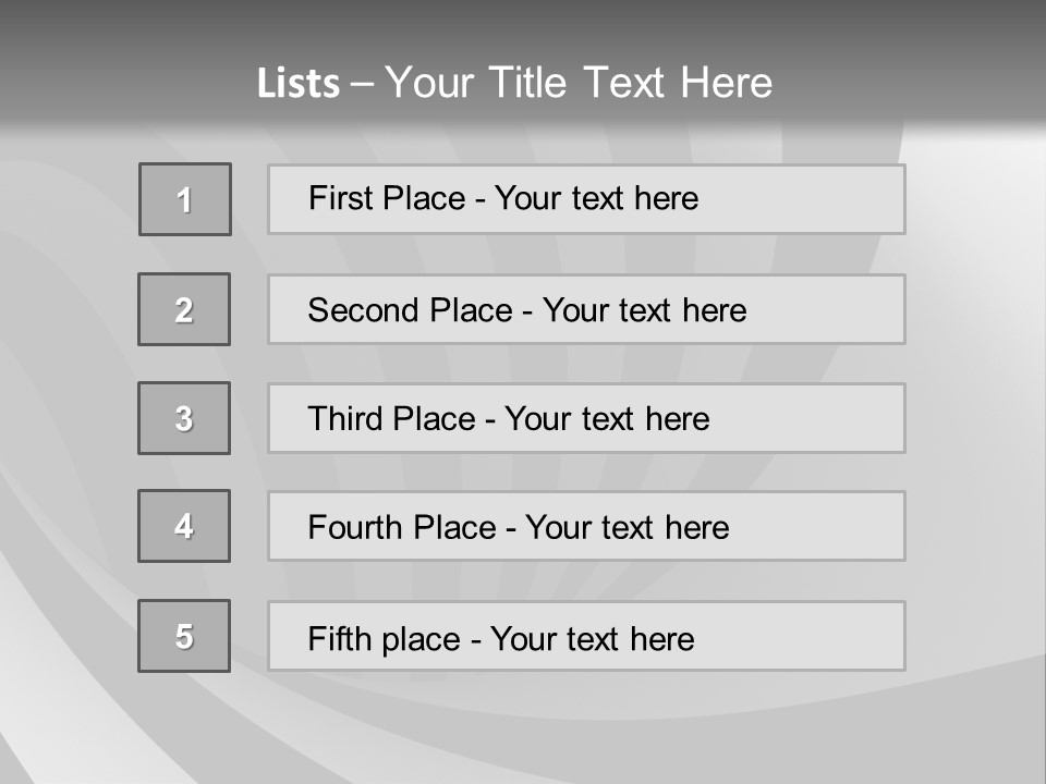 A Black And White Background With A Black And White Swirl PowerPoint Template
