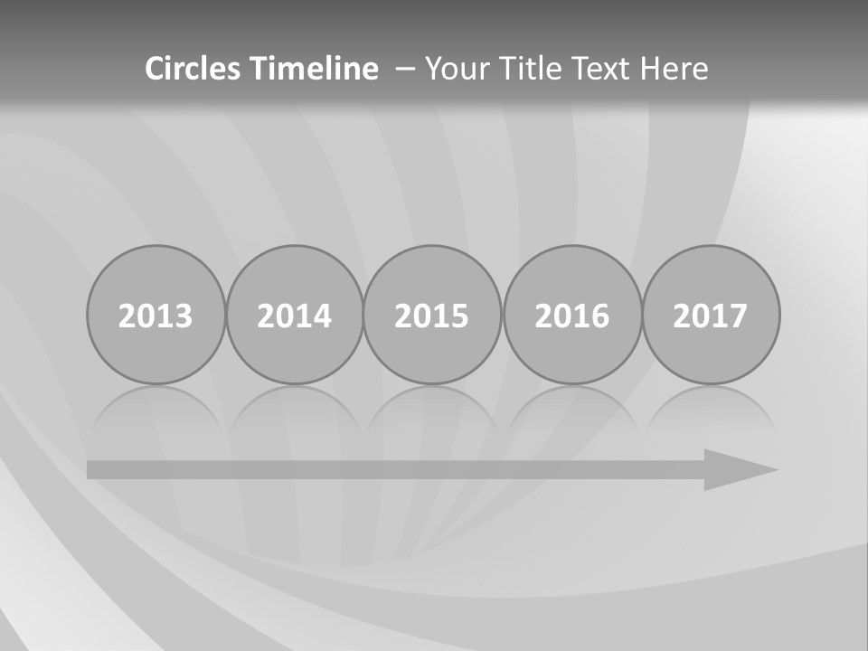 A Black And White Background With A Black And White Swirl PowerPoint Template