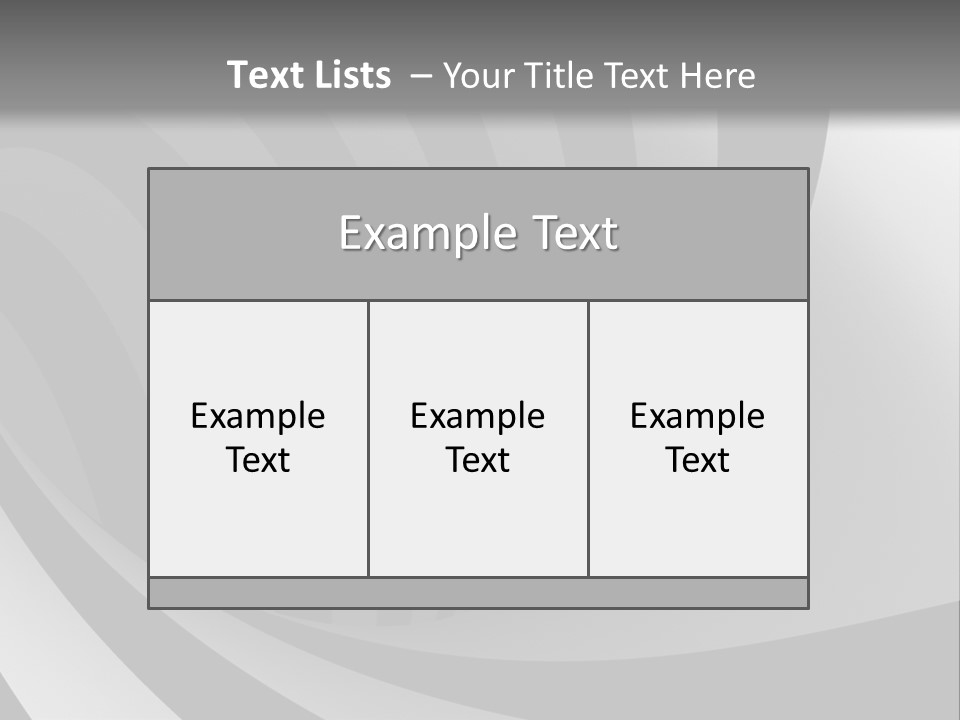 A Black And White Background With A Black And White Swirl PowerPoint Template