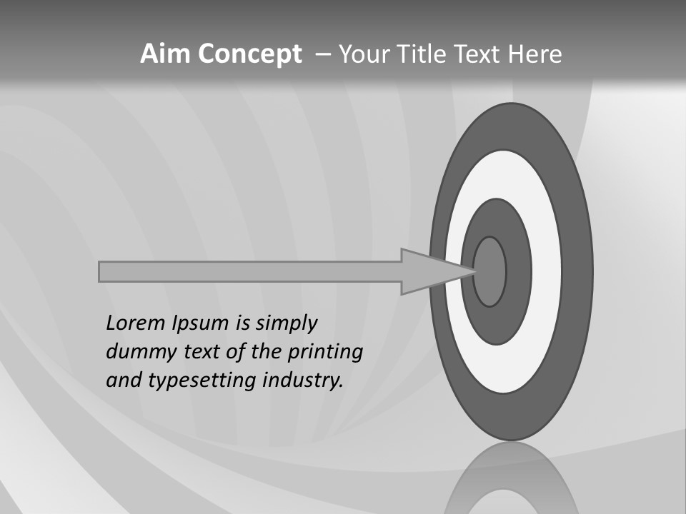 A Black And White Background With A Black And White Swirl PowerPoint Template