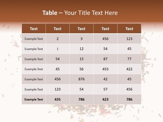 A Pile Of Different Colored Teas On A White Surface PowerPoint Template