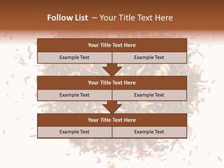 A Pile Of Different Colored Teas On A White Surface PowerPoint Template