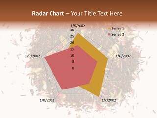 A Pile Of Different Colored Teas On A White Surface PowerPoint Template