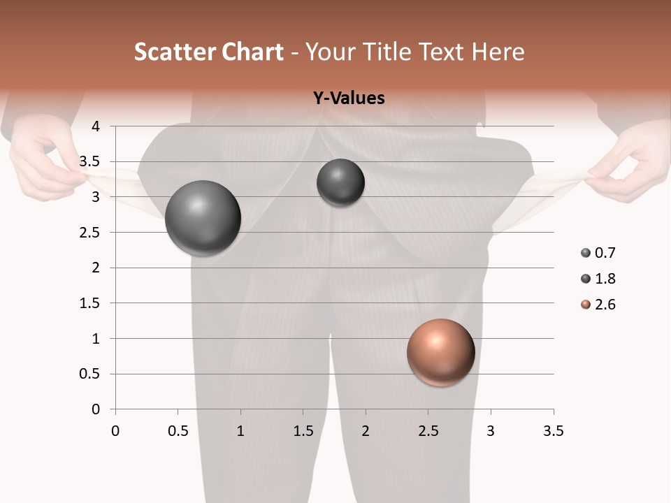 A Man In A Suit Holding A Piece Of Paper PowerPoint Template