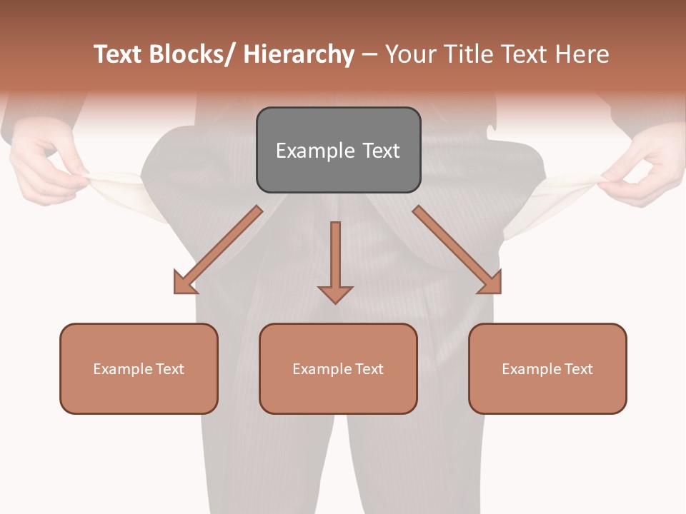 A Man In A Suit Holding A Piece Of Paper PowerPoint Template
