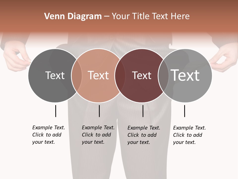 A Man In A Suit Holding A Piece Of Paper PowerPoint Template