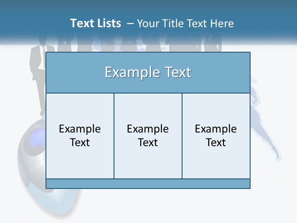A Group Of People Standing Around A Computer Mouse PowerPoint Template
