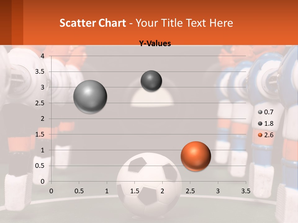 A Group Of Toy Figurines With A Soccer Ball In Front Of Them PowerPoint Template