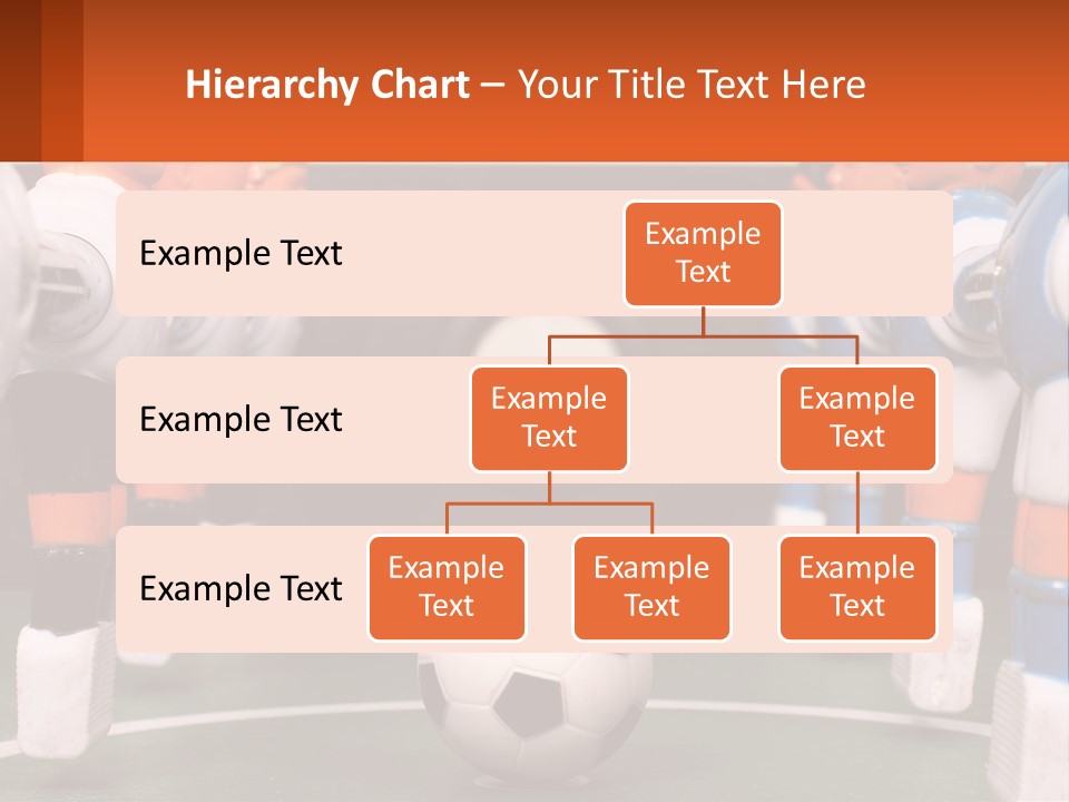 A Group Of Toy Figurines With A Soccer Ball In Front Of Them PowerPoint Template