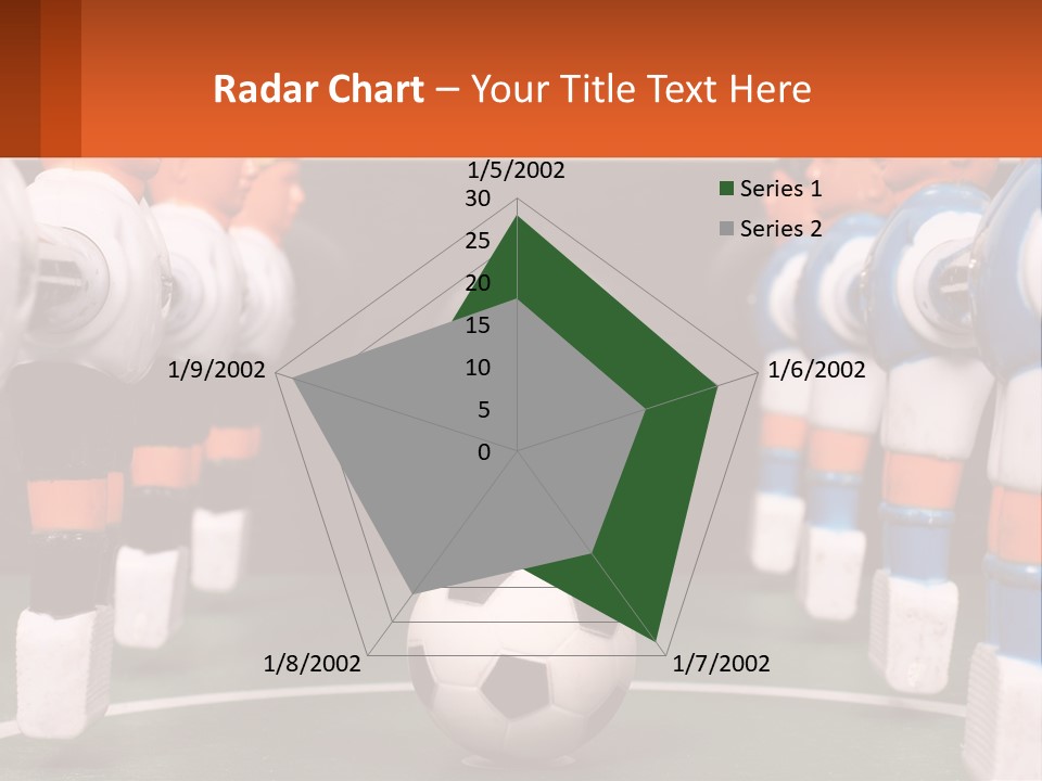 A Group Of Toy Figurines With A Soccer Ball In Front Of Them PowerPoint Template