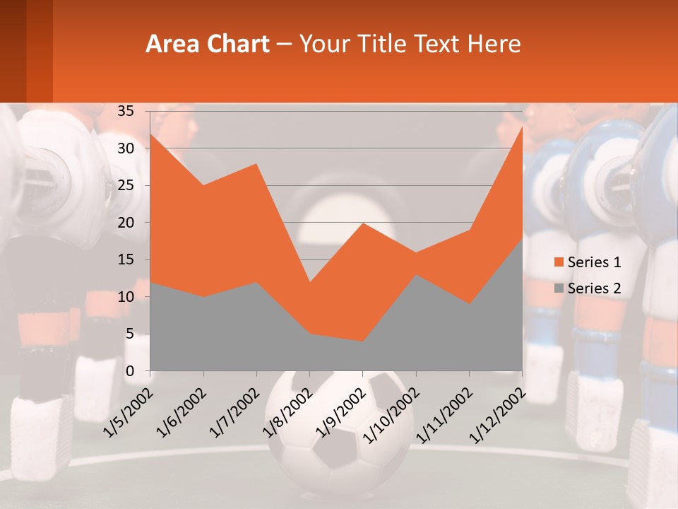 A Group Of Toy Figurines With A Soccer Ball In Front Of Them PowerPoint Template