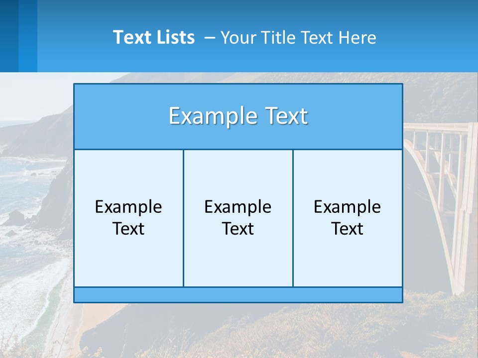 A Bridge Over A Body Of Water With Mountains In The Background PowerPoint Template