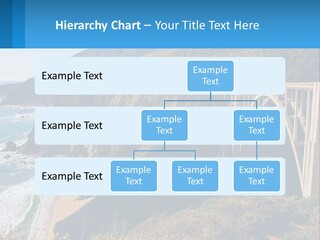 A Bridge Over A Body Of Water With Mountains In The Background PowerPoint Template