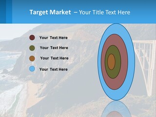 A Bridge Over A Body Of Water With Mountains In The Background PowerPoint Template