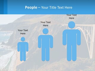 A Bridge Over A Body Of Water With Mountains In The Background PowerPoint Template