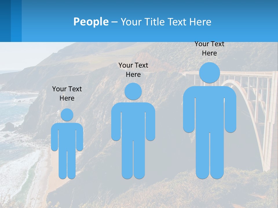 A Bridge Over A Body Of Water With Mountains In The Background PowerPoint Template