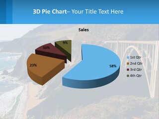 A Bridge Over A Body Of Water With Mountains In The Background PowerPoint Template