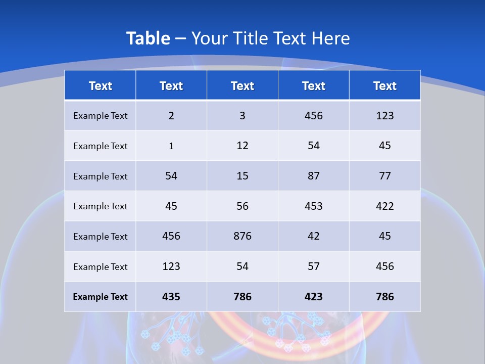 The Stomach Is Shown With A Red Circle Around It PowerPoint Template