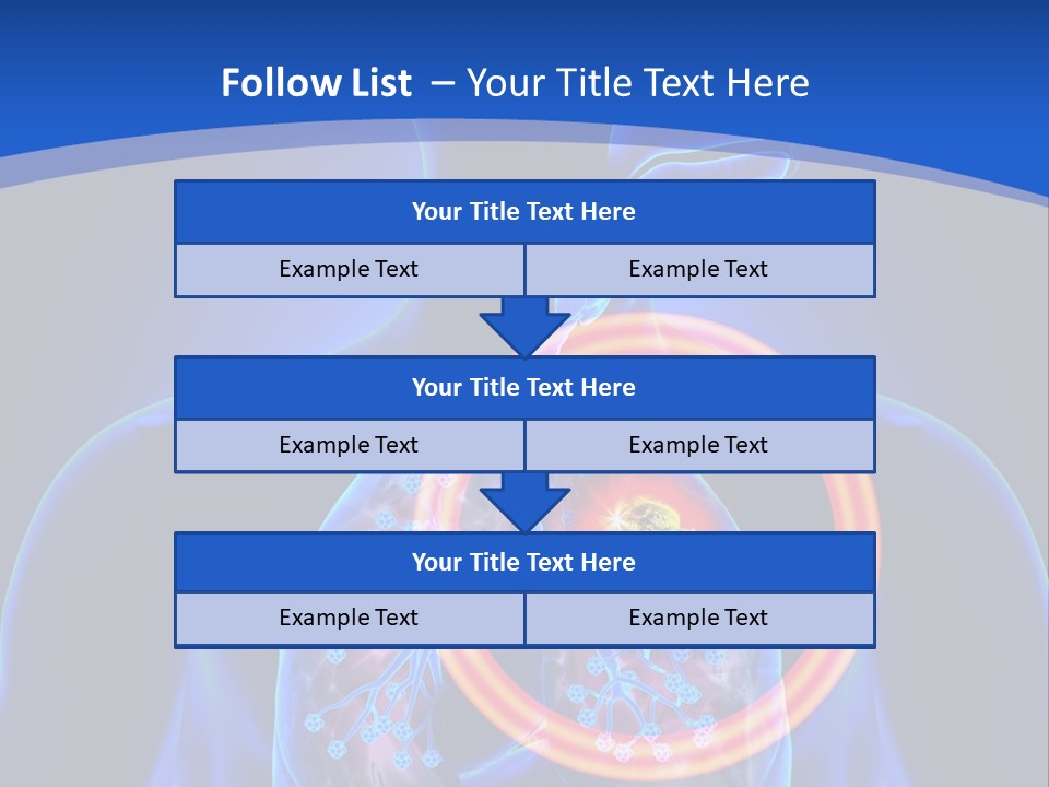 The Stomach Is Shown With A Red Circle Around It PowerPoint Template