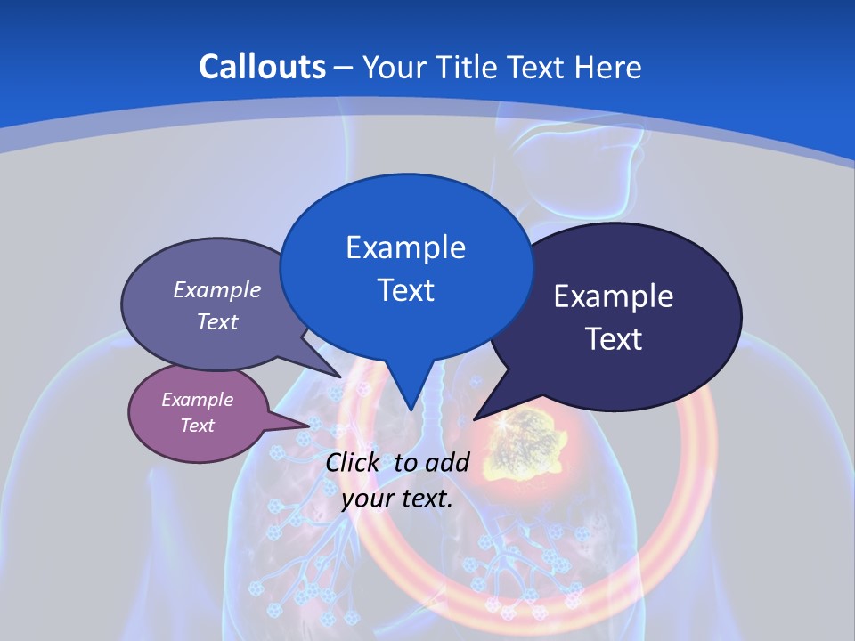 The Stomach Is Shown With A Red Circle Around It PowerPoint Template