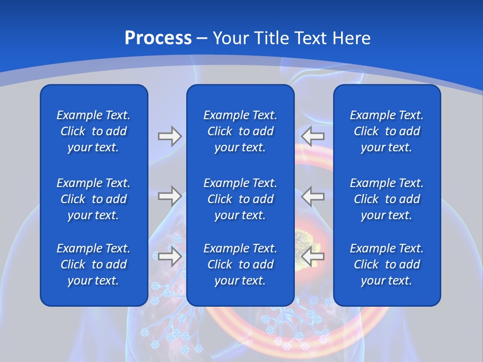 The Stomach Is Shown With A Red Circle Around It PowerPoint Template