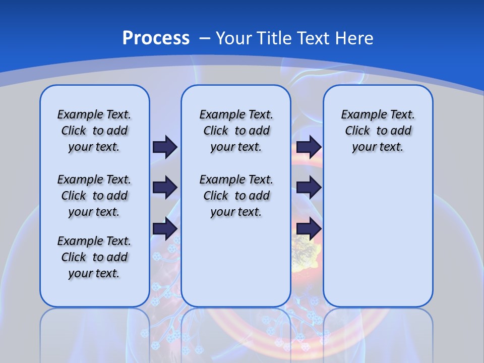 The Stomach Is Shown With A Red Circle Around It PowerPoint Template