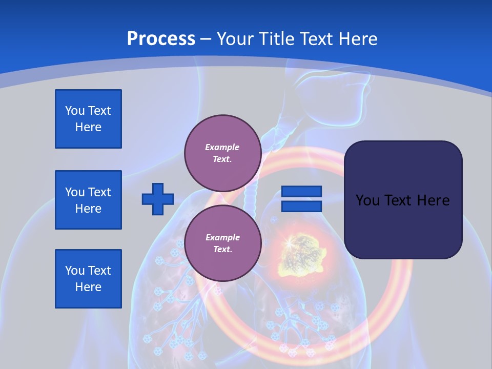 The Stomach Is Shown With A Red Circle Around It PowerPoint Template