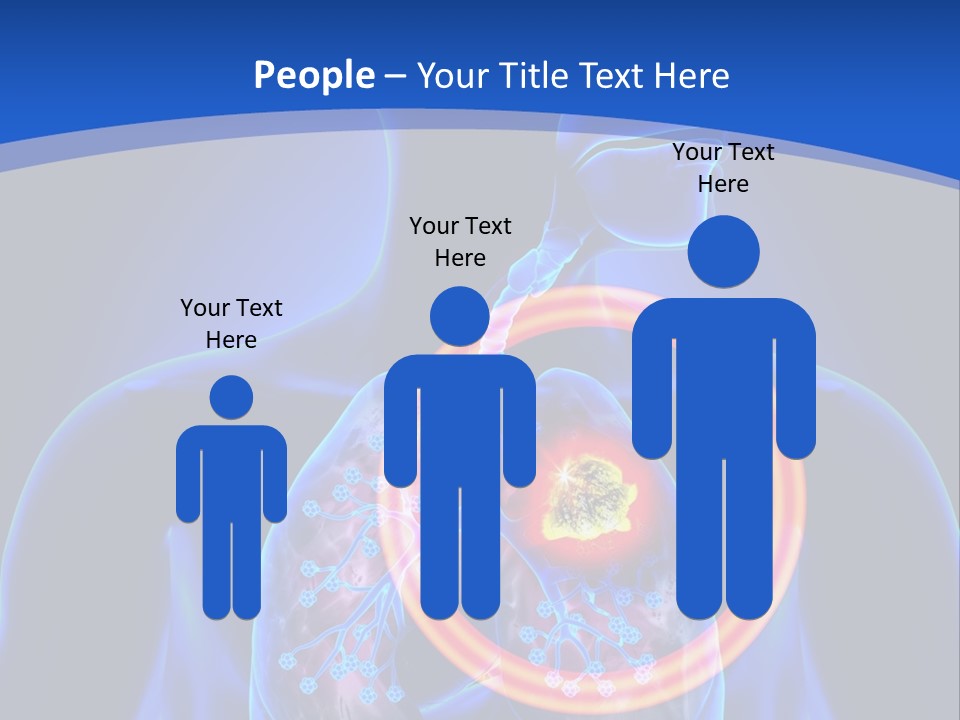 The Stomach Is Shown With A Red Circle Around It PowerPoint Template