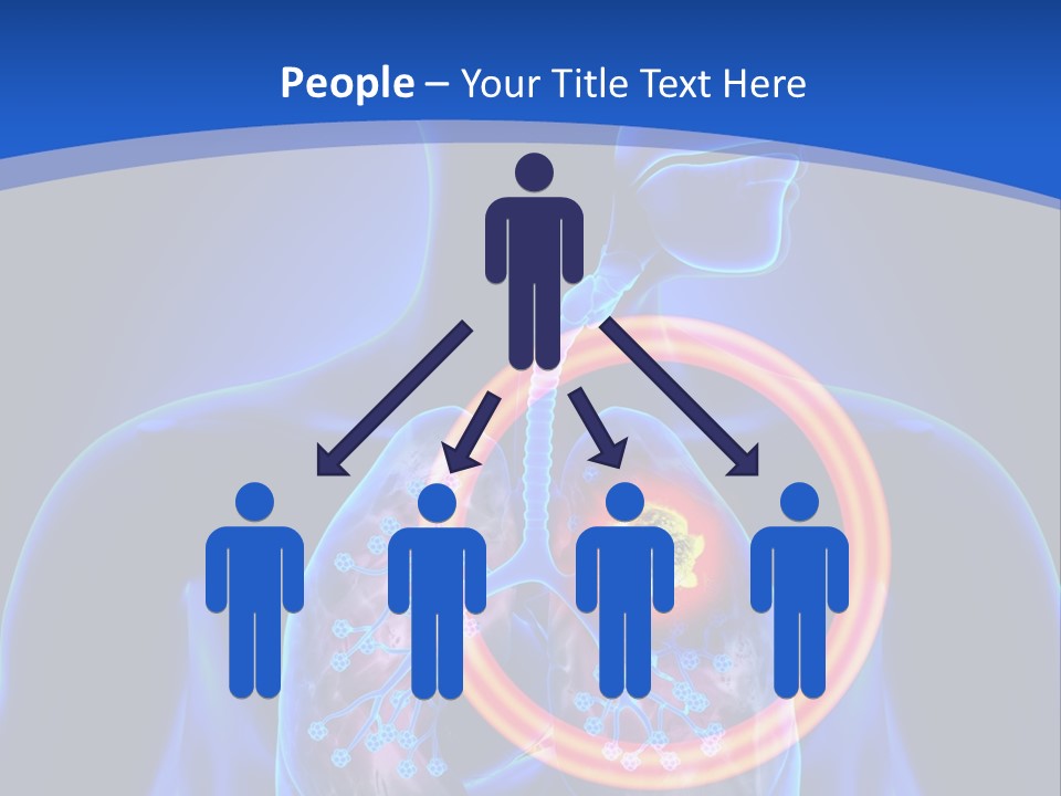 The Stomach Is Shown With A Red Circle Around It PowerPoint Template