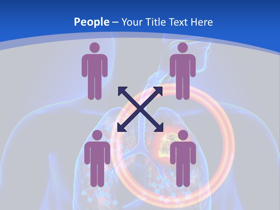 The Stomach Is Shown With A Red Circle Around It PowerPoint Template
