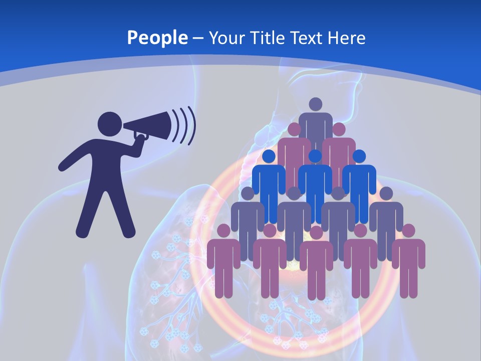 The Stomach Is Shown With A Red Circle Around It PowerPoint Template