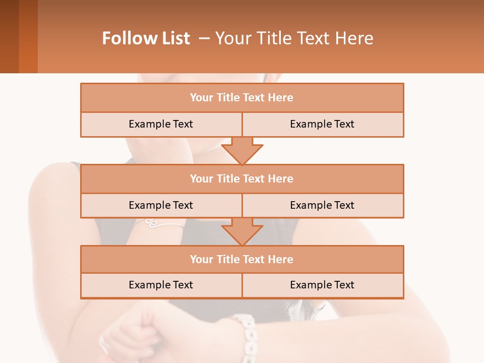 A Woman Is Smiling While Holding Her Hand To Her Face PowerPoint Template