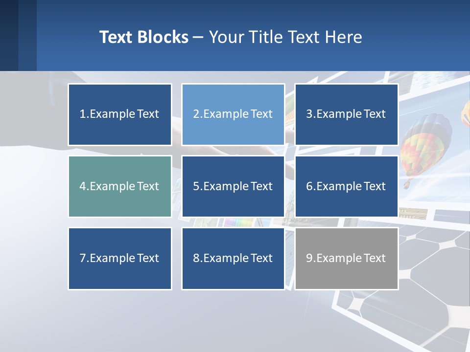 A Person Touching A Screen With Many Pictures On It PowerPoint Template