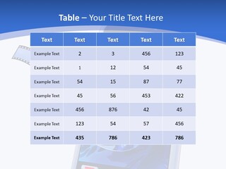 A Cell Phone With A Movie Reel On Top Of It PowerPoint Template