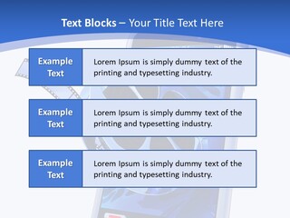 A Cell Phone With A Movie Reel On Top Of It PowerPoint Template